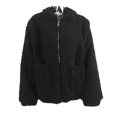 Women Oversized Faux Fur Jacket