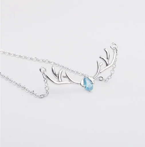 Designer Crown Pendant Sterling Silver Necklace for Women