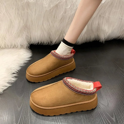 Leisure Cotton Shoes Snow Boots for Women