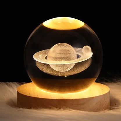 3D Laser Engraved Balls Lamp