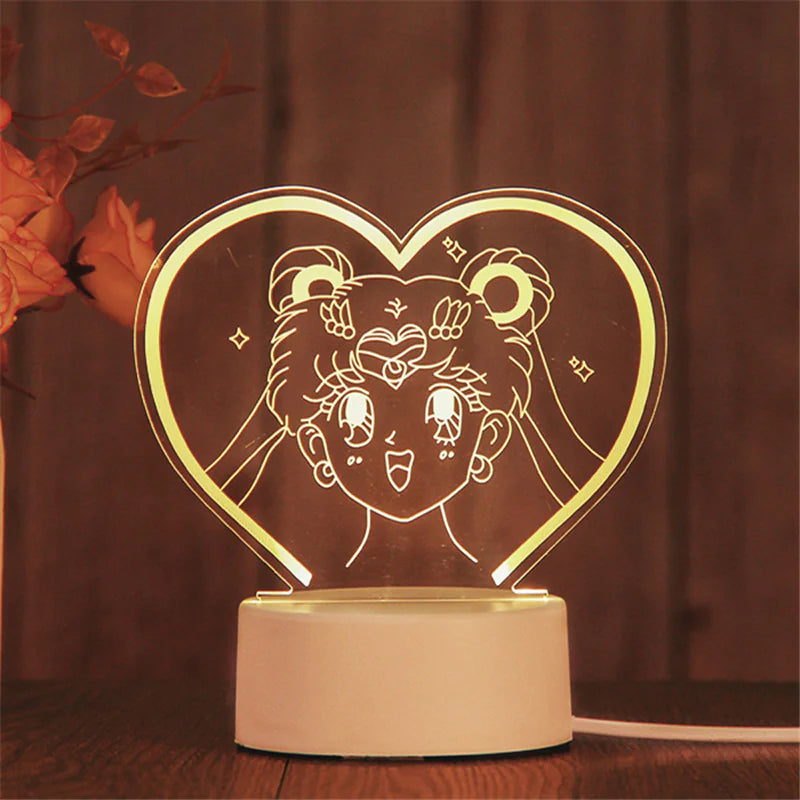 3D LED Night Light Lamp GIFT