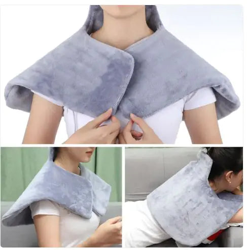 Heated Shoulder & Neck Shawl Blanket