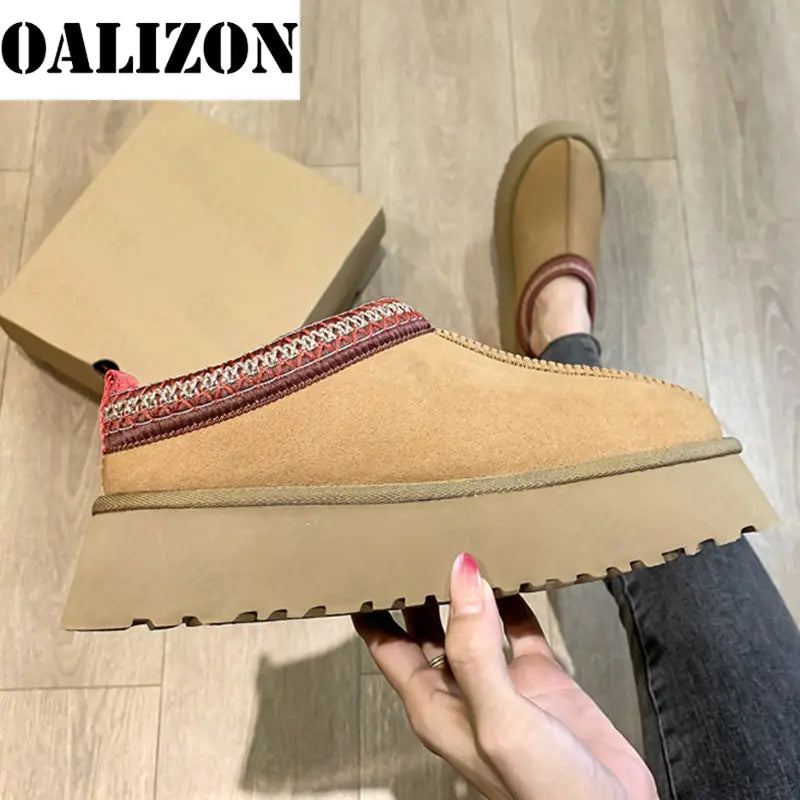 Ankle Snow Boots Women