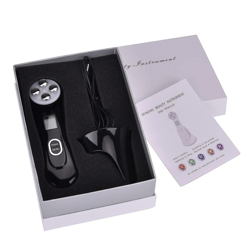 Facial 5-In-1 LED Skin Tightening Beauty GIFT