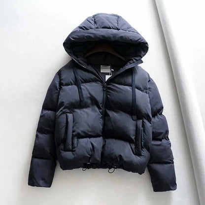 Cotton Padded Jacket Winter Hooded