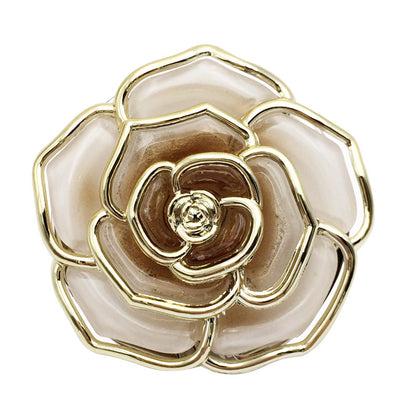 Round Rose Folding Portable Bag Table Edge Purse Hook