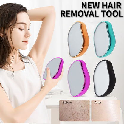 Hair Removal Epilator Hair Eraser Painless Nano Glass Technology Device for The Smooth Skin