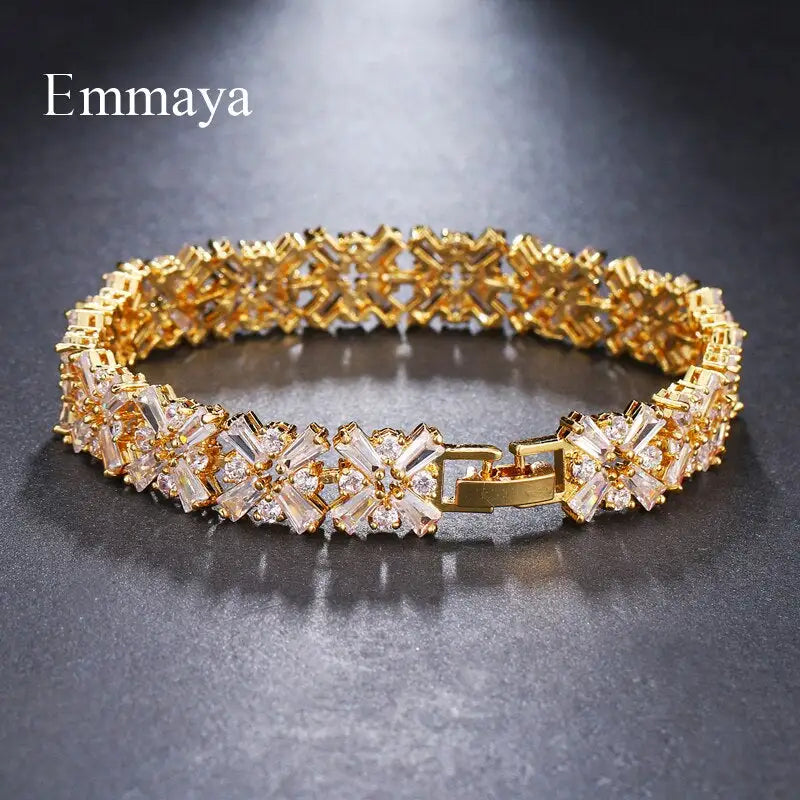 Luxury Crystal Charm Bracelets for Women