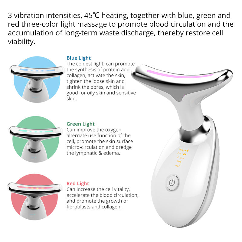 Thermal Neck Lifting and Face Massager