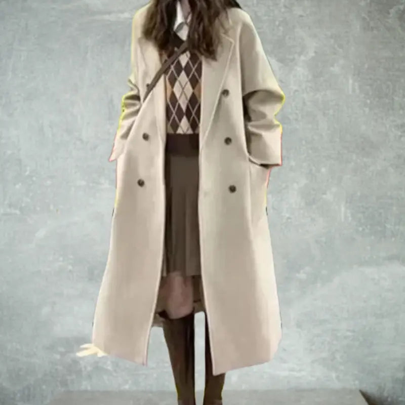 Women Elegant Trench Coat for Winter