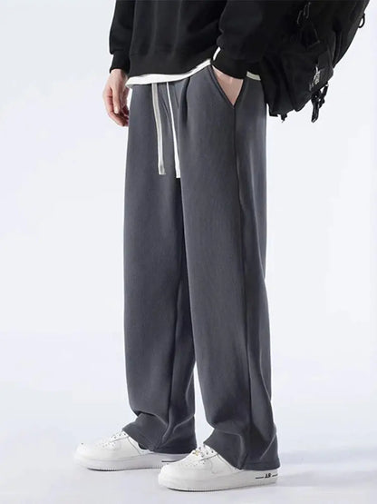 Winter Thick Fleece Warm Sweatpants