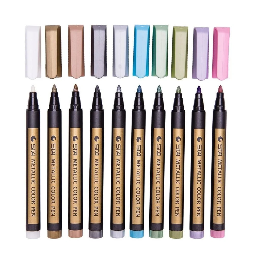 Metallic Markers Set