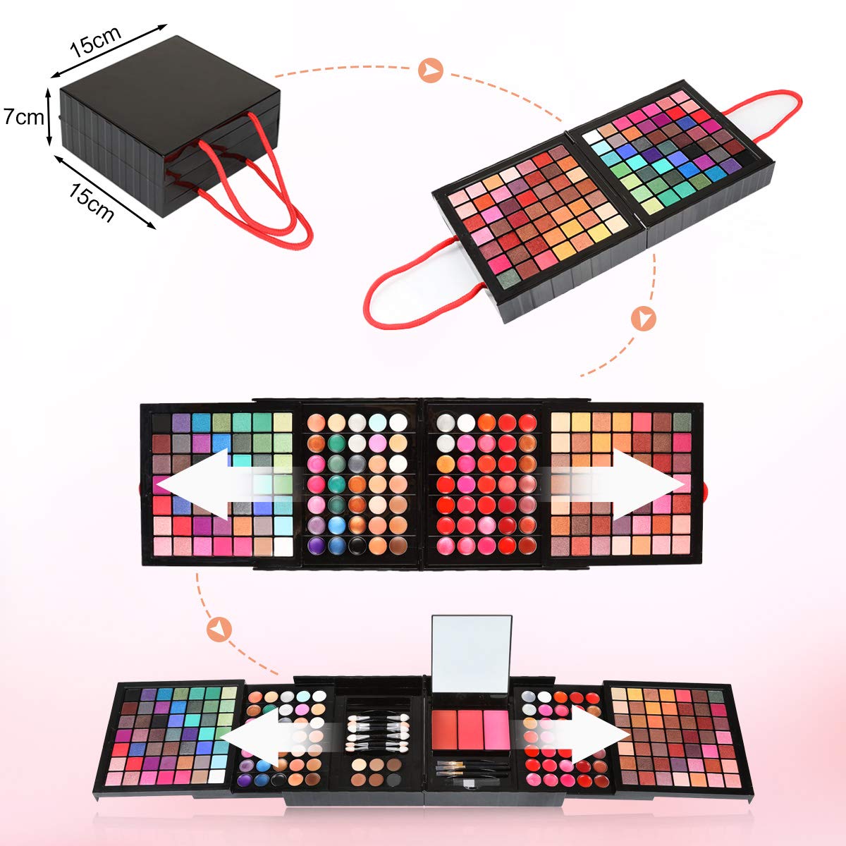 Makeup Set 177 Color - Eyeshadow Palette Blush