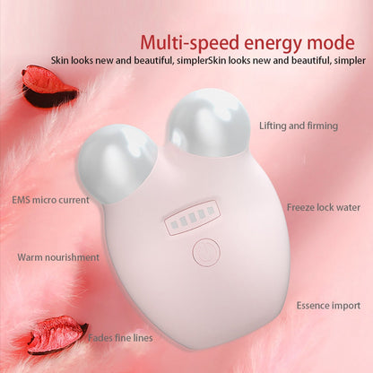 Facial Toning Device Microcurrent Face Lifting Massager Beauty Device Anti-aging Face and Jawline Trainer, for Skin Tightening Rejuvenation Spa