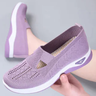 Soft Sole Breathable Hollow Out Flat Shoes for Women