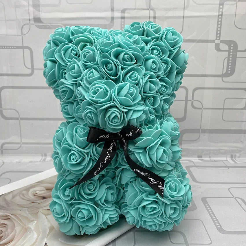 25cm Red Rose Teddy Bear Gift