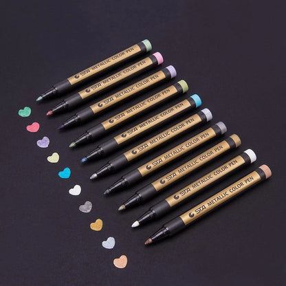 Metallic Markers Set