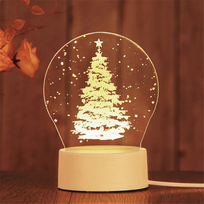 3D LED Night Light Lamp GIFT