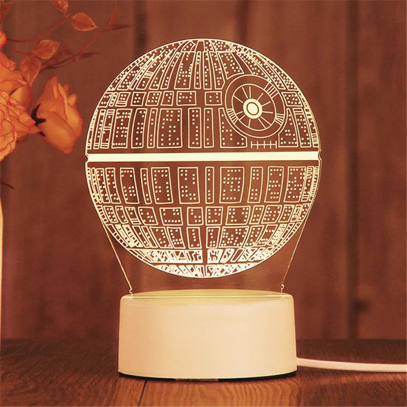 3D LED Night Light Lamp GIFT