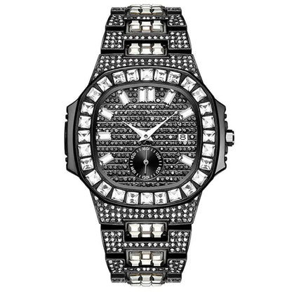 Luxury Rhinestone Calendar Watch