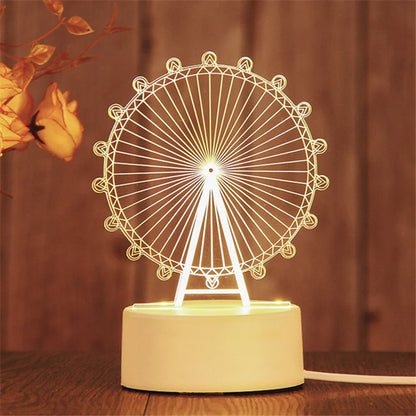 3D LED Night Light Lamp GIFT