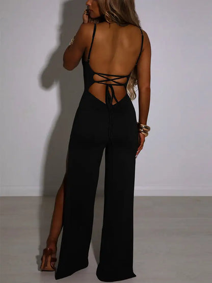 Elegant Spaghetti Strap Jumpsuit for Women