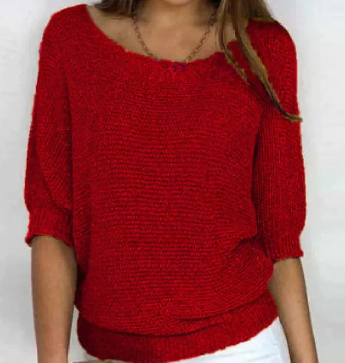 Pure Ease Round Neck Sweater