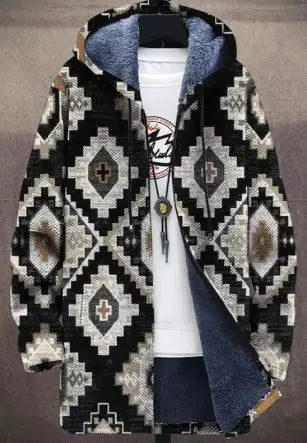 Digital Printed Stand Collar Jacket