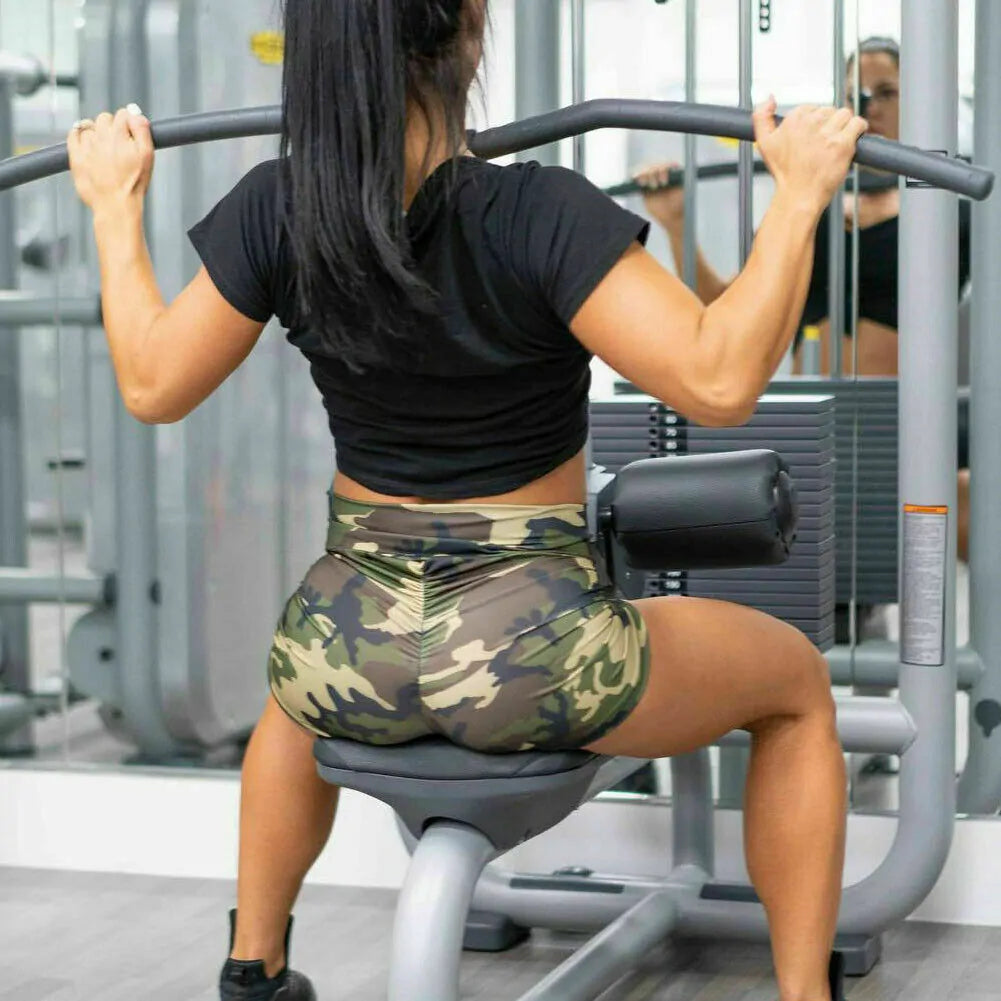 Camouflage Fitness Shorts