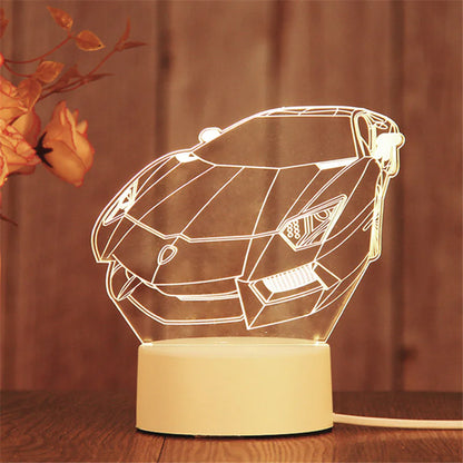 3D LED Night Light Lamp GIFT