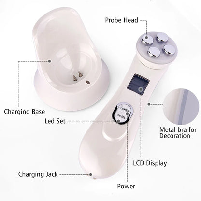 Facial 5-In-1 LED Skin Tightening Beauty GIFT