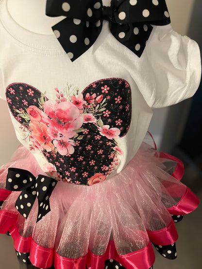 Birthday Dress for Girls Birthday Tutu Set 5-7 Years Old Party Outfit Set