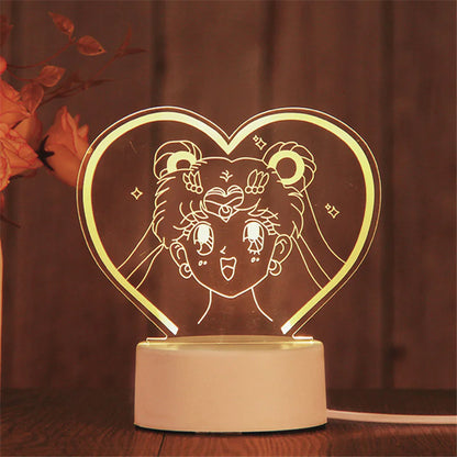 3D LED Night Light Lamp GIFT