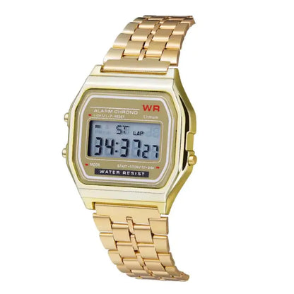 Square LED Digital Watch