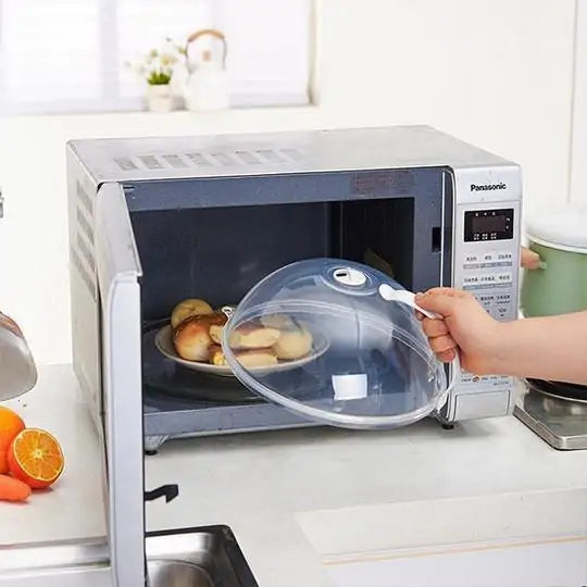 Anti-Splatter Microwave Food Cover