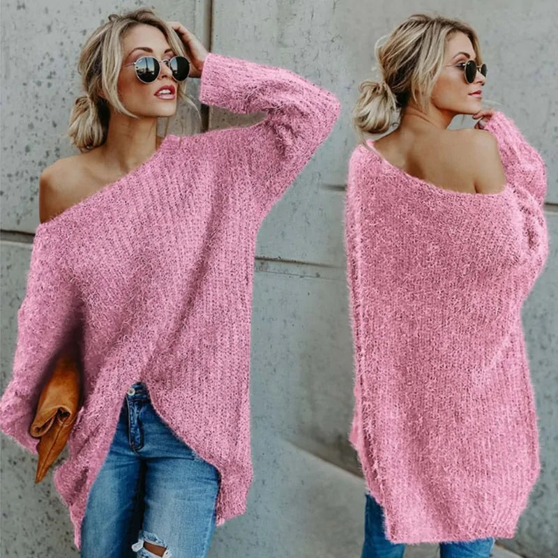 One Shoulder Sweater