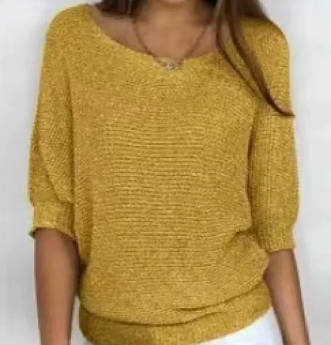 Pure Ease Round Neck Sweater