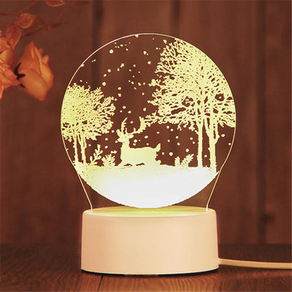 3D LED Night Light Lamp GIFT