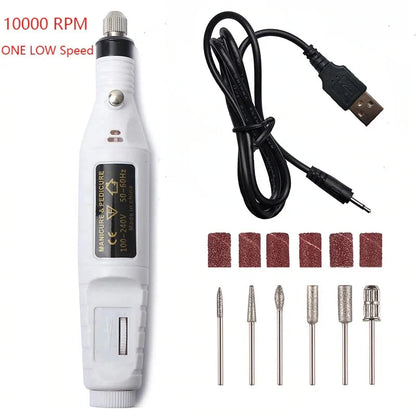 Professional Electric Nail Drill Set