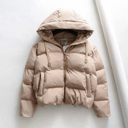 Cotton Padded Jacket Winter Hooded