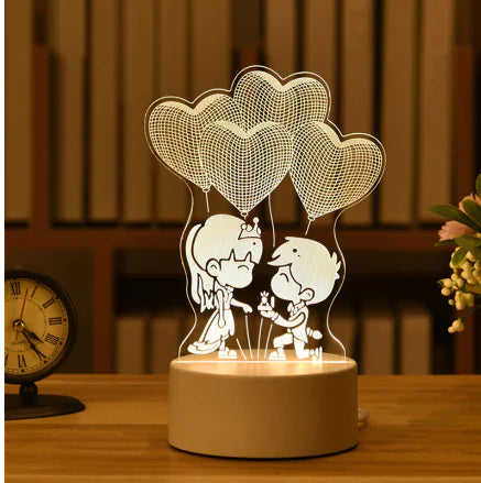 3D LED Night Light Lamp GIFT