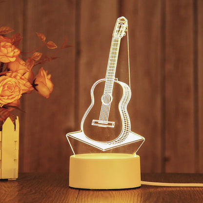 3D LED Night Light Lamp GIFT