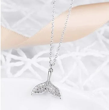 Designer Crown Pendant Sterling Silver Necklace for Women