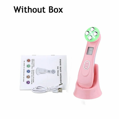 Facial 5-In-1 LED Skin Tightening Beauty GIFT