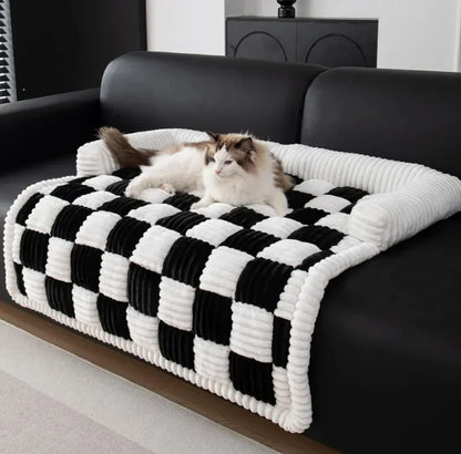 Plush Thickened Warm Pet Bed