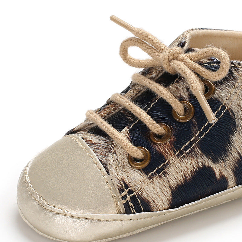 Leopard Print Baby Toddler Shoes