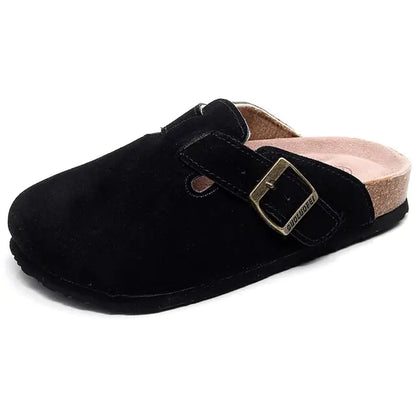 Women Closed Toe Cork Slippers