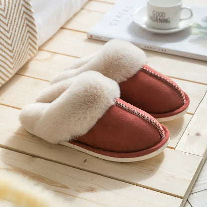 Home Fur Slippers Women