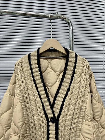 Knit Coat Cardigan Women Men Unisex