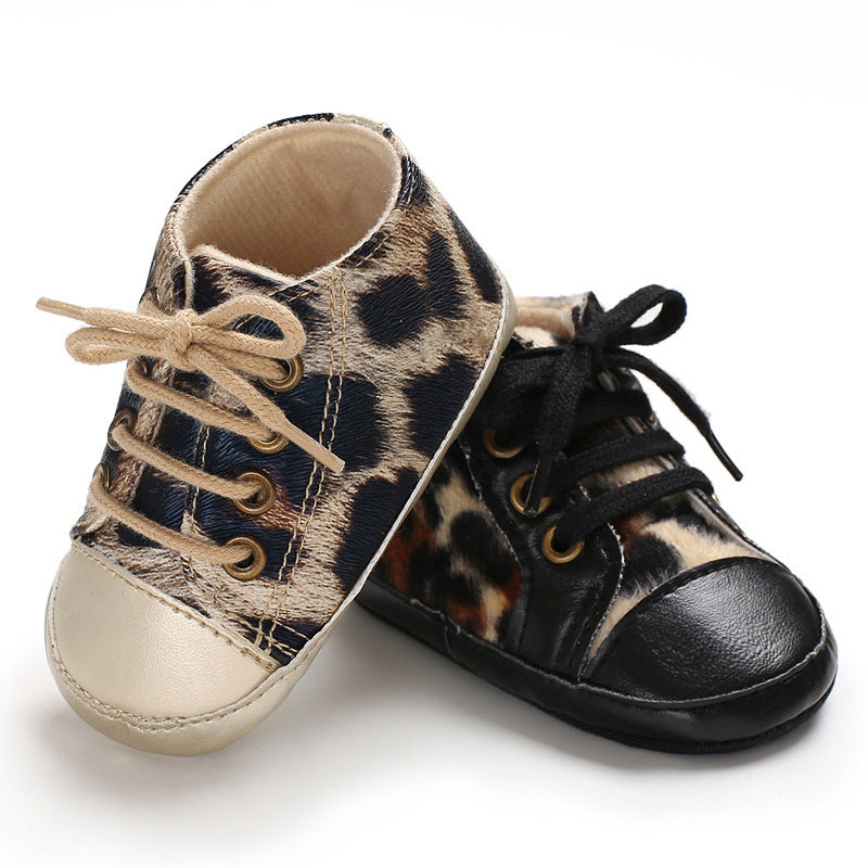 Leopard Print Baby Toddler Shoes